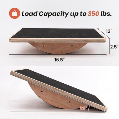 Custom Handle Wooden Slant Board for Professional Fitness in Europe Regional Feature