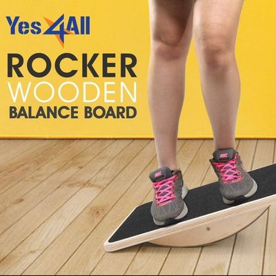Custom Handle Wooden Slant Board for Professional Fitness in Europe Regional Feature