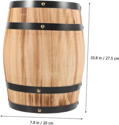 Wooden Whisky Wine Barrel Natural Wood Barrel Box for Honey Tofu