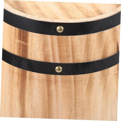Wooden Whisky Wine Barrel Natural Wood Barrel Box for Honey Tofu