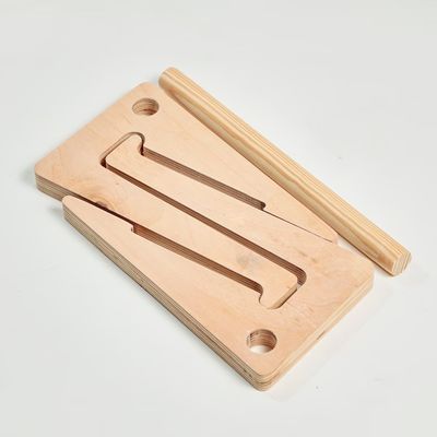 Acceptable OEM/ODM Wooden Laptop Stand for Mac Book Ergonomic Workspace Desk Accessory
