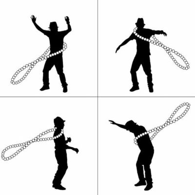Handmade Natural Wooden Hula Weighted Exercise Hoop for Fitness 8.4 x 8.4 x 4.1cm
