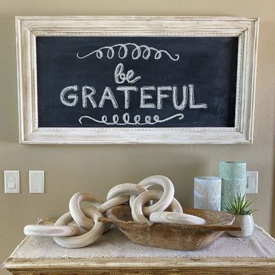 Indoor and Outdoor Large Decorative Pine Wood 8 Link Chain for Shelves Custom Technique