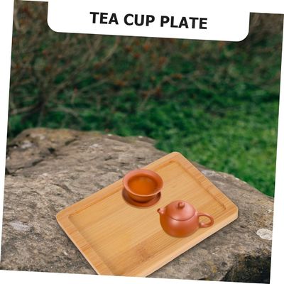 Living Room Decor Custom 4pcs Wooden Pallet Trays for Food Serve and Display Trays