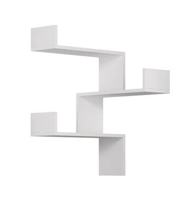 Adjustable Wooden Wall Shelf for Custom Logo Size Decorative Modern Home Furniture