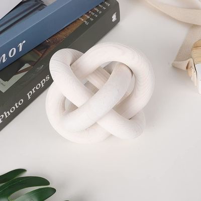 Indoor and Outdoor Wooden 3 Link Chain for Coffee Table Modern Farmhouse Decoration