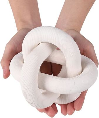 Indoor and Outdoor Wooden 3 Link Chain for Coffee Table Modern Farmhouse Decoration