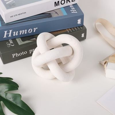 Indoor and Outdoor Wooden 3 Link Chain for Coffee Table Modern Farmhouse Decoration
