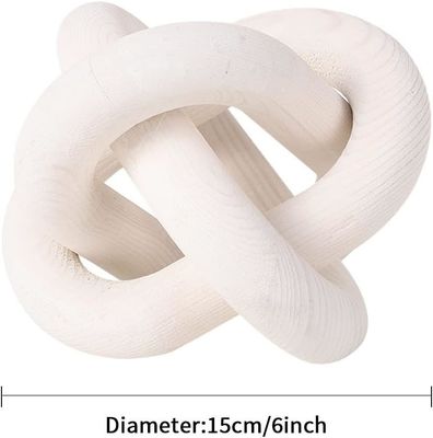 Indoor and Outdoor Wooden 3 Link Chain for Coffee Table Modern Farmhouse Decoration