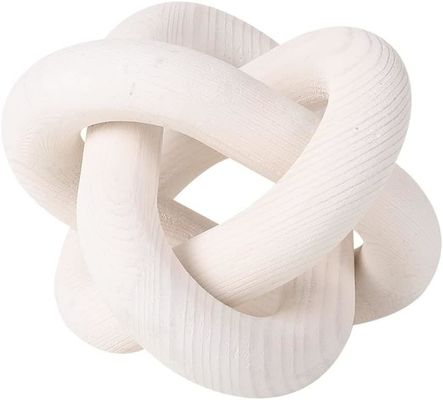 Indoor and Outdoor Wooden 3 Link Chain for Coffee Table Modern Farmhouse Decoration