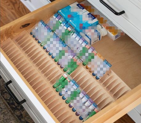 Storage Holders Racks Solid Birch Wood Drawer Installation for Space-Saving Solutions