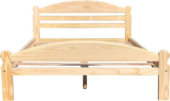 Hardwood Slats Support Wooden Bed Frame High Quantity Advantage for Adults Bedroom