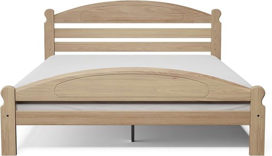 Hardwood Slats Support Wooden Bed Frame High Quantity Advantage for Adults Bedroom