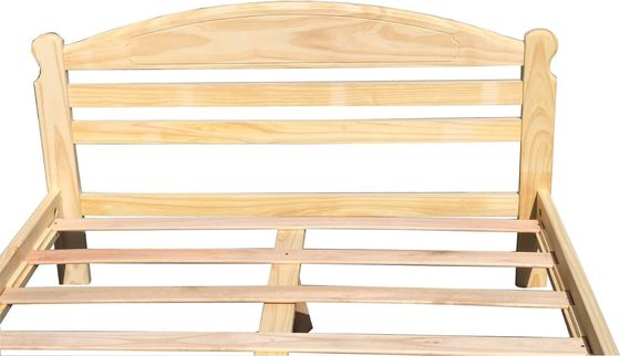 Hardwood Slats Support Wooden Bed Frame High Quantity Advantage for Adults Bedroom