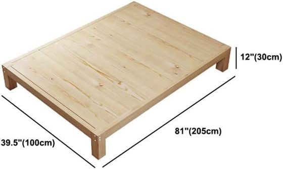 Standard Wooden Bed Frame with Custom Advantage High Quantity