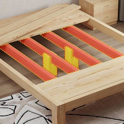 Standard Wooden Bed Frame with Custom Advantage High Quantity