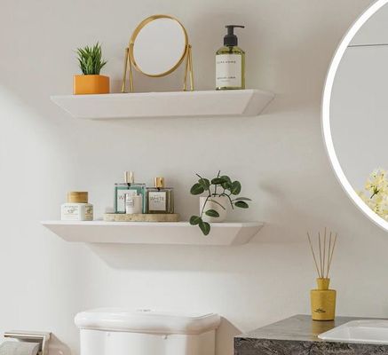 Y Mail Packing Modern Custom Logo Set Of 2 Wall Mounted Floating Shelves For Wall Decor