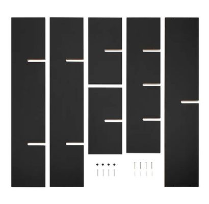 Houseplants Decor Customized Storage Two-Tier Wall Shelf for Living Room Furniture