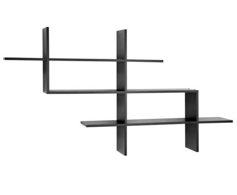Houseplants Decor Customized Storage Two-Tier Wall Shelf for Living Room Furniture