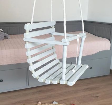 Space-Saving Function Custom Personalized Wooden Handmade Swing for Outdoor and Indoor