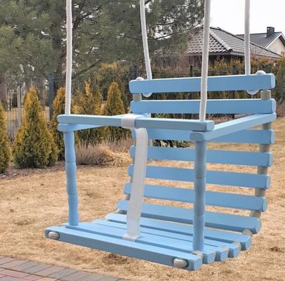 Space-Saving Function Custom Personalized Wooden Handmade Swing for Outdoor and Indoor