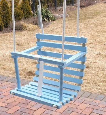Space-Saving Function Custom Personalized Wooden Handmade Swing for Outdoor and Indoor