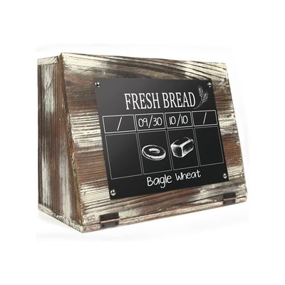 Handmade Table Organizer for Bread Wooden Plain Color or as Your Color Household Items