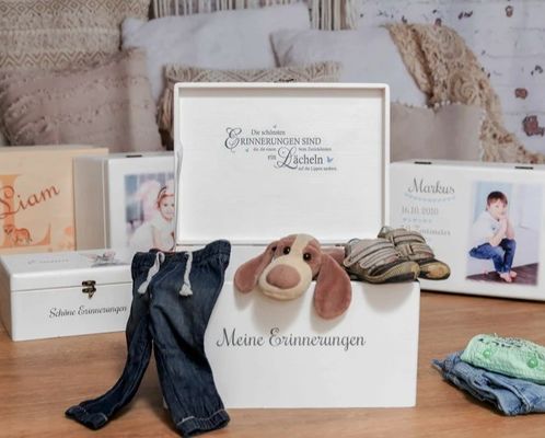 Africa Regional Feature Custom Logo Memory Wooden Box for Love Theme Collection