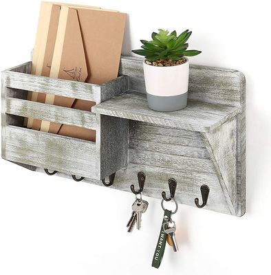 As your request Kitchen Corner Organizer Wall Mounted Type Rustic Wood Bracket Heavy Duty