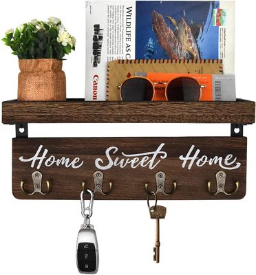 As your request Kitchen Corner Organizer Wall Mounted Type Rustic Wood Bracket Heavy Duty
