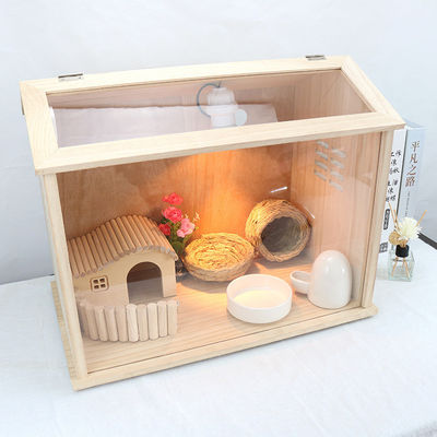 23.6''X11.8''X15.7'' Visible Hamster Cage for Gift Craft Customized Logo Acceptable