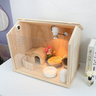 23.6''X11.8''X15.7'' Visible Hamster Cage for Gift Craft Customized Logo Acceptable