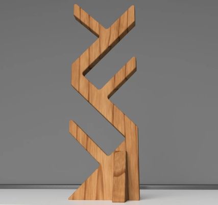 Double Tier Wooden Shelf for Stylish and Functional Free Standing Toilet Paper Holder