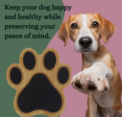 Dog Nail Scratch Board Scratch Pad for Dogs As your request Decorative Bamboo Paw Print