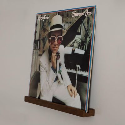 Wall Mount Vinyl Record Display Shelf NO Folded Function for Space Saving and Storage