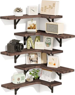 Bathroom Storage Racks Hanging Mounted Wall Shelf with Holding Kitchen Appliance