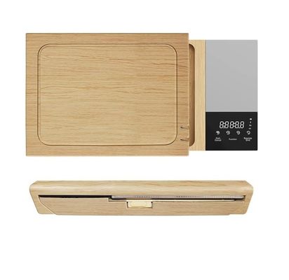 Multifunctional Bamboo Smart Chopping Cutting Board 8 In 1 Meal Prep System Square