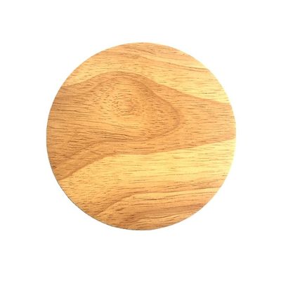 10X0.9cm Custom Sublimation Coasters For Drink Round Bamboo Wood Coaster Mats Pads