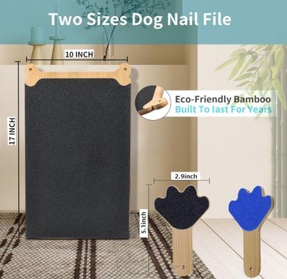 Wooden Dog Nail Scratch Pad Advantageous High Quantity Wood Scratch Board for Dogs
