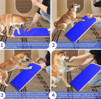 Wooden Dog Nail Scratch Pad Advantageous High Quantity Wood Scratch Board for Dogs