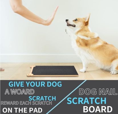 Wooden Dog Nail Scratch Pad Advantageous High Quantity Wood Scratch Board for Dogs