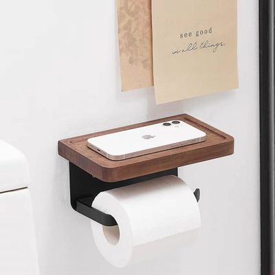 Wooden Storage Holders Racks Wall Mounted for Small Items in Bathroom Kitchen Bedroom