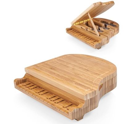 BAMBOO Cheese Board Knife Set Sleek Design for Chopping Blocks and Charcuterie Boards