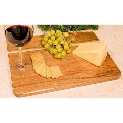 Laser Engrave Printing Olive Acacia Wood Chopping Board for Meat Slicing and Chopping