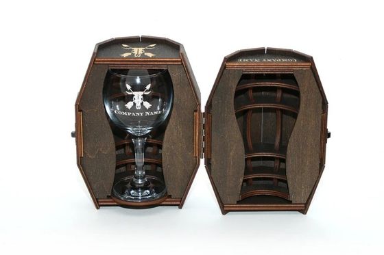 Customized Logo Acceptable Wooden Barrel with Personalized Engraving Corporate Gifts
