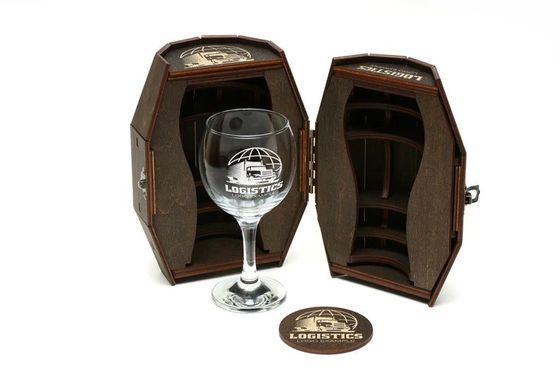 Customized Logo Acceptable Wooden Barrel with Personalized Engraving Corporate Gifts