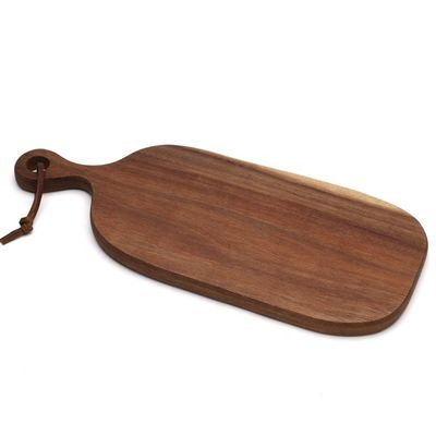 13 Inch Round Wooden Pizza Tray with Contracted Wind Design and Eco-friendly Material