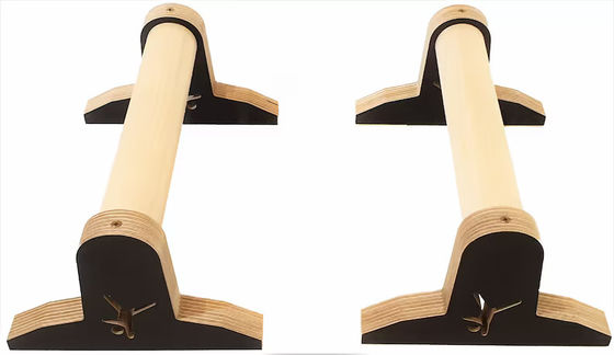 Anniversary Yoga Fitness Handstand Calisthenics GYM Bar Training Wooden Parallettes