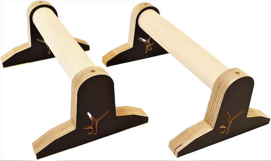 Anniversary Yoga Fitness Handstand Calisthenics GYM Bar Training Wooden Parallettes
