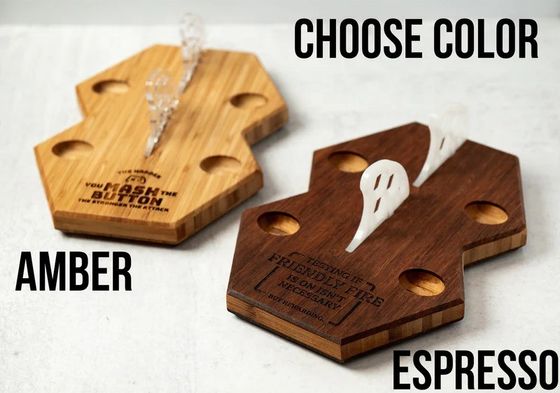 Adjustable Gamer Stand The Ideal Combination of Bamboo and Acrylic for Optimal Gaming
